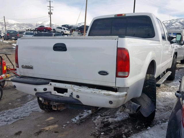 1FTWW31P36EB52341 - 2006 FORD F350 SRW S WHITE photo 4