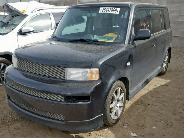 JTLKT324550214625 - 2005 TOYOTA SCION XB 黑色 照片 2