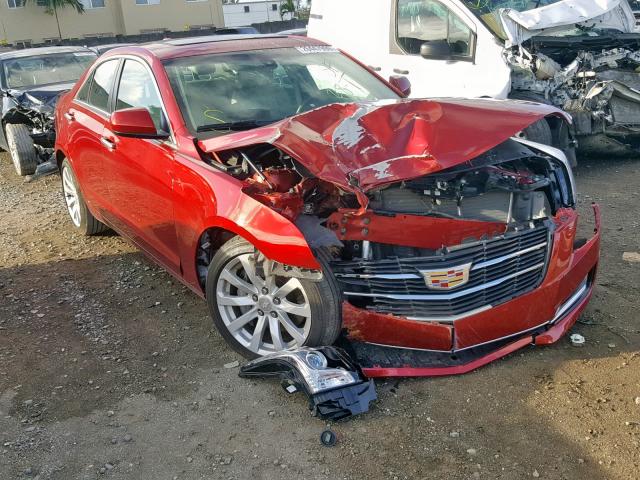 1G6AA5RX9H0146376 - 2017 CADILLAC ATS RED photo 1