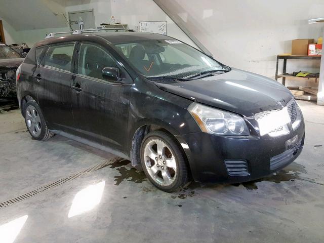 5Y2SP67079Z457796 - 2009 PONTIAC VIBE BLACK photo 1