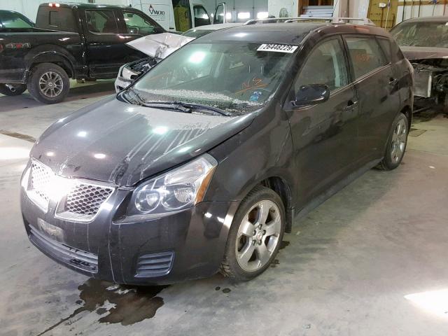 5Y2SP67079Z457796 - 2009 PONTIAC VIBE BLACK photo 2