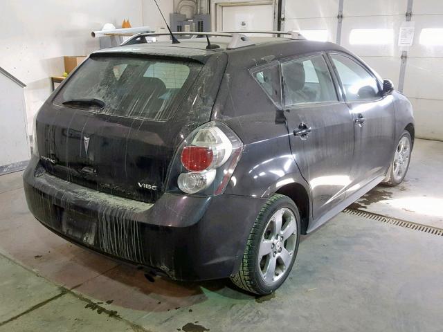 5Y2SP67079Z457796 - 2009 PONTIAC VIBE BLACK photo 4