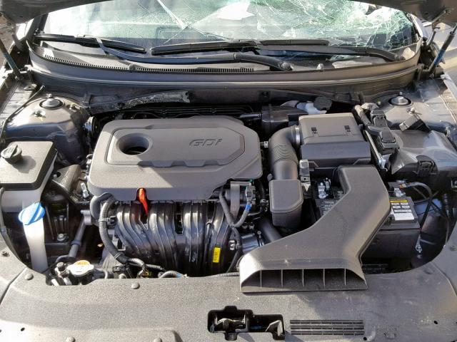 5NPE34AF4JH708294 - 2018 HYUNDAI SONATA SPO GRAY photo 7