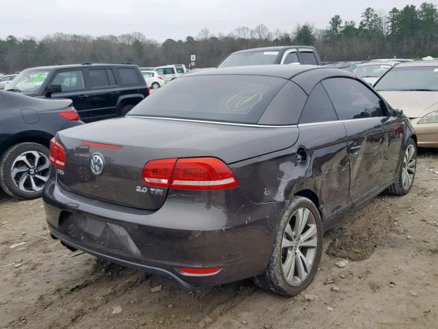 WVWFW8AH2DV003700 - 2013 VOLKSWAGEN EOS LUX 棕色 照片 4