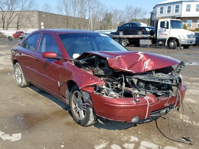 YV1RH592552456289 - 2005 VOLVO S60 2.5T RED photo 1