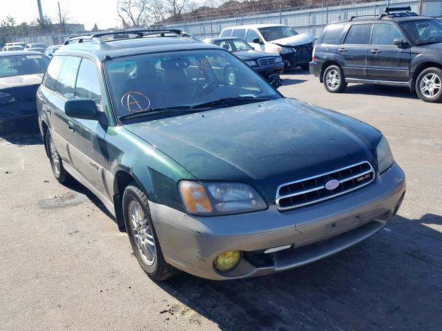 4S3BH806227624977 - 2002 SUBARU LEGACY OUT GREEN photo 1