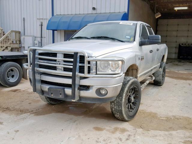 3D7KS28A87G778313 - 2007 DODGE RAM 2500 S SILVER photo 2