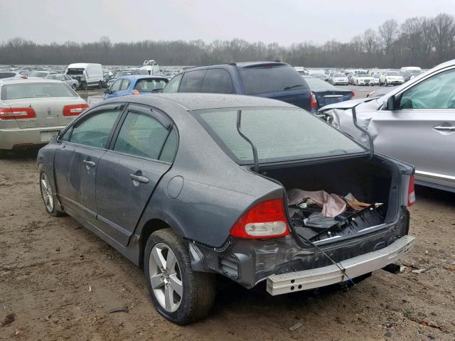 19XFA1F62BE028014 - 2011 HONDA CIVIC LX-S Gris foto 3