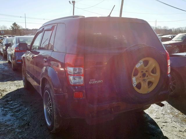 JS3TD947274203408 - 2007 SUZUKI GRAND VITA RED photo 3