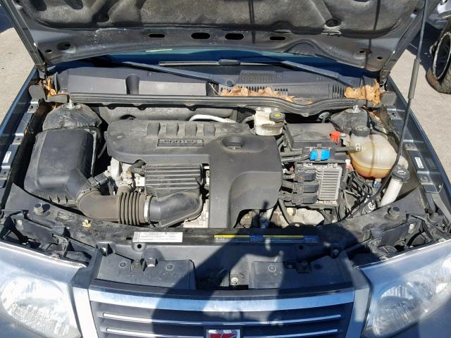 1G8AJ55F17Z142675 - 2007 SATURN ION LEVEL SILVER photo 7