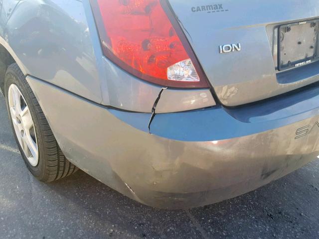 1G8AJ55F17Z142675 - 2007 SATURN ION LEVEL SILVER photo 9