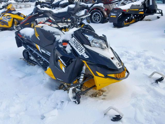 2BPSUYGA4GV000715 - 2016 SKI SNOWMOBILE BLACK photo 1