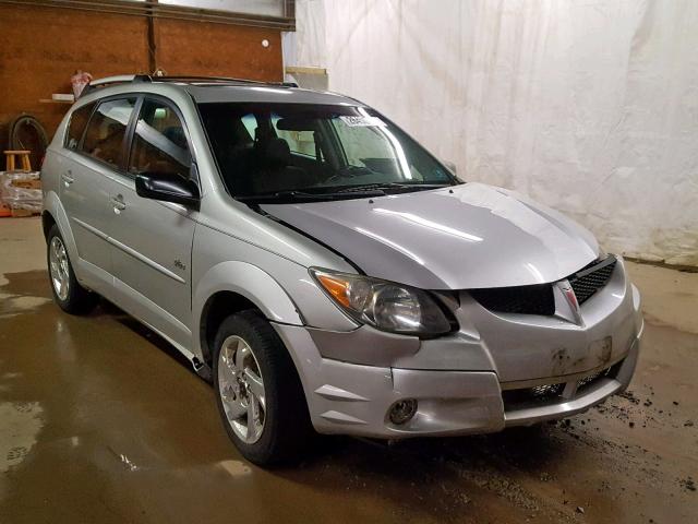 5Y2SM62874Z431035 - 2004 PONTIAC VIBE SILVER photo 1