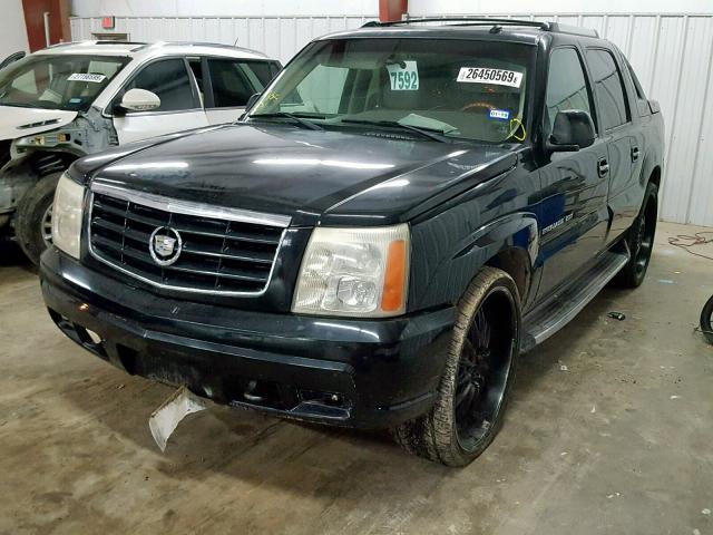 3GYEK63N13G150851 - 2003 CADILLAC ESCALADE E BLACK photo 2