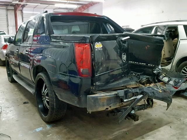 3GYEK63N13G150851 - 2003 CADILLAC ESCALADE E BLACK photo 3