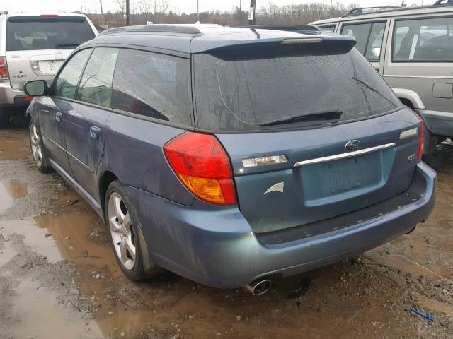 4S3BP676664305683 - 2006 SUBARU LEGACY GT BLUE photo 3