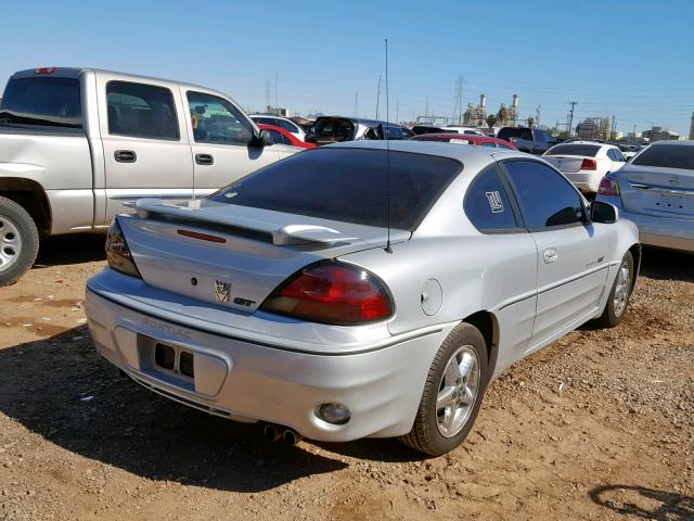 1G2NW12E82C163066 - 2002 PONTIAC GRAND AM G SILVER photo 4