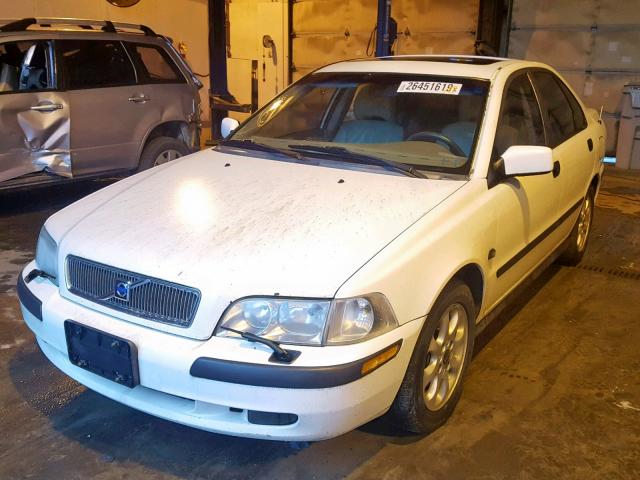 YV1VS29521F698551 - 2001 VOLVO S40 1.9T WHITE photo 2