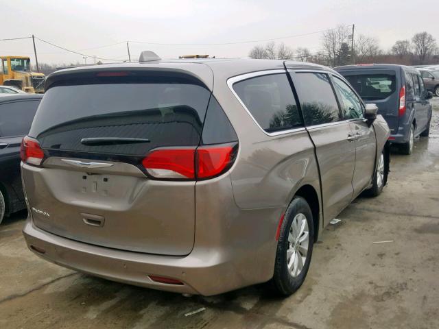 2C4RC1DGXHR743701 - 2017 CHRYSLER PACIFICA T BEIGE photo 4