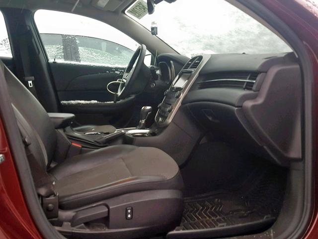 1G11C5SL9FF328502 - 2015 CHEVROLET MALIBU 1LT წითელი ფოტო 5