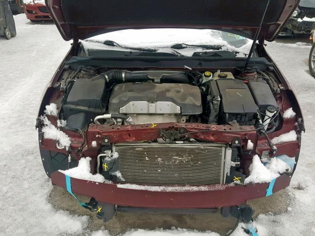 1G11C5SL9FF328502 - 2015 CHEVROLET MALIBU 1LT წითელი ფოტო 7