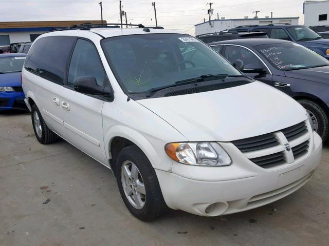 2D4GP44L95R364925 - 2005 DODGE GR CARAVAN WHITE photo 1