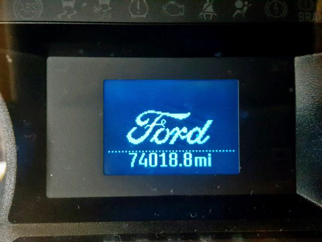 3FA6P0G74FR141449 - 2015 FORD FUSION S GRAY photo 8