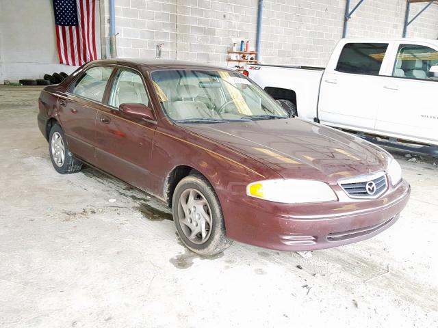 1YVGF22C2Y5155416 - 2000 MAZDA 626 ES MAROON photo 1