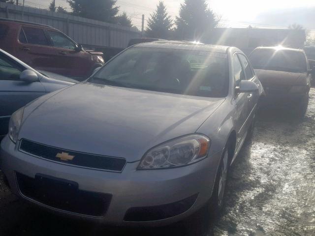 2G1WC5E32D1210944 - 2013 CHEVROLET IMPALA LTZ SILVER photo 2