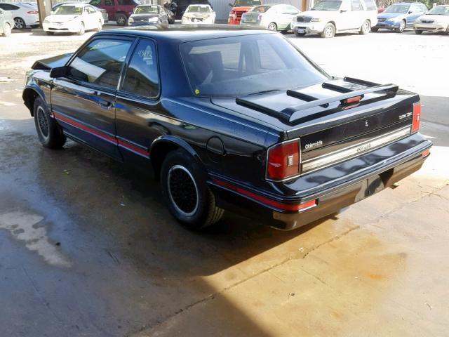 2G3AJ1134J2358105 - 1988 OLDSMOBILE CUTLASS CI BLACK photo 3