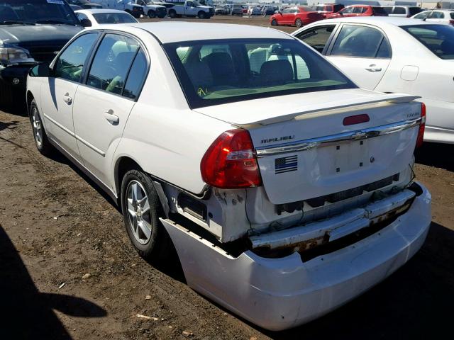 1G1ZT52895F278052 - 2005 CHEVROLET MALIBU LS Ağ foto 3