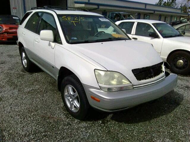 JTJGF10U410098258 - 2001 LEXUS RX 300 WHITE photo 1