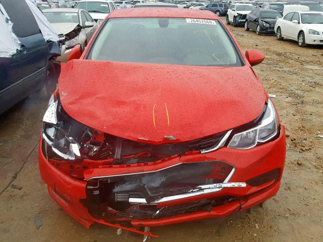 1G1BC5SM3J7169296 - 2018 CHEVROLET CRUZE LS RED photo 7