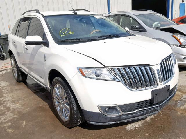 2LMDJ6JK4CBL01603 - 2012 LINCOLN MKX WHITE photo 1