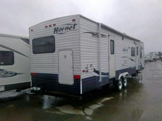 4YDT31R2X97201582 - 2009 KEYSTONE HORNET WHITE photo 4
