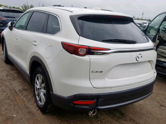 JM3TCACY6G0117448 - 2016 MAZDA CX-9 TOURI WHITE photo 3