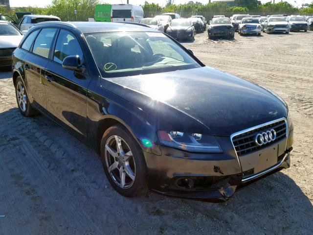 WAUVF78K09A065292 - 2009 AUDI A4 2.0T AV BLACK photo 1