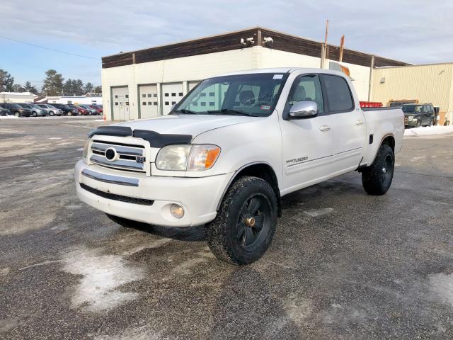 5TBDT44136S550763 - 2006 TOYOTA TUNDRA DOU WHITE photo 1