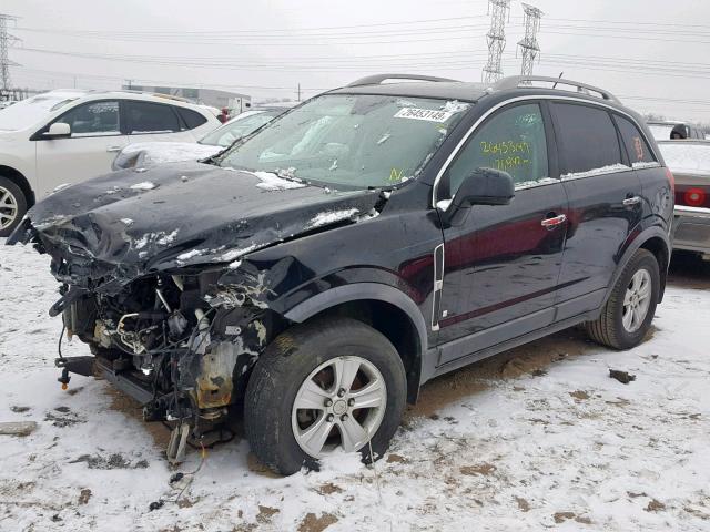 3GSCL33PX8S725225 - 2008 SATURN VUE XE BLACK photo 2