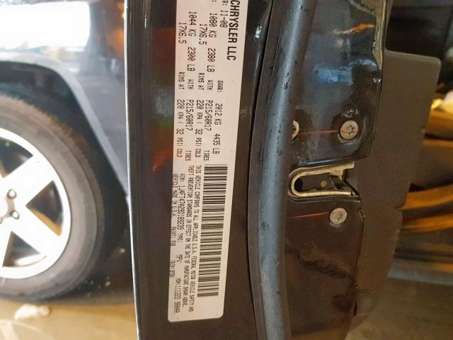 1J4FT47A29D189239 - 2009 JEEP COMPASS SP 黑色 照片 10