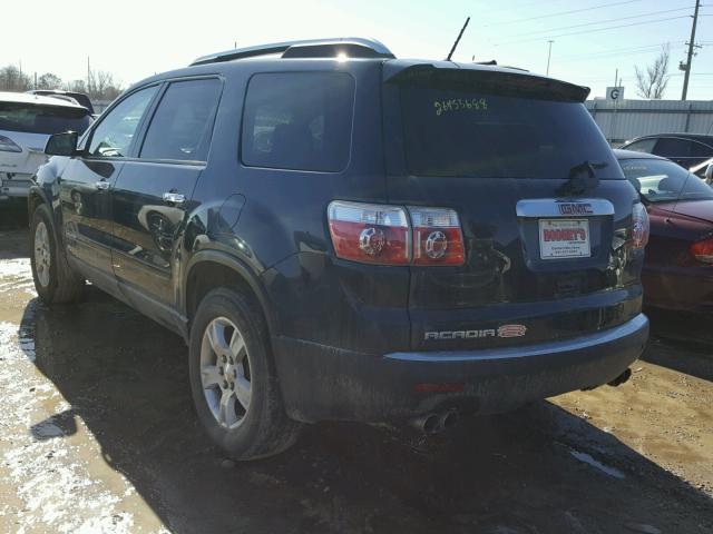 1GKER13767J145868 - 2007 GMC ACADIA SLE BLUE photo 3