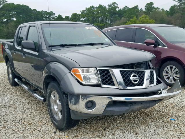 1N6AD07U68C414814 - 2008 NISSAN FRONTIER C GRAY photo 1