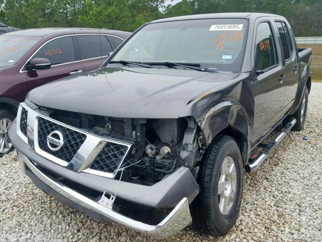 1N6AD07U68C414814 - 2008 NISSAN FRONTIER C GRAY photo 2