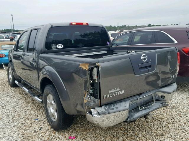 1N6AD07U68C414814 - 2008 NISSAN FRONTIER C GRAY photo 3