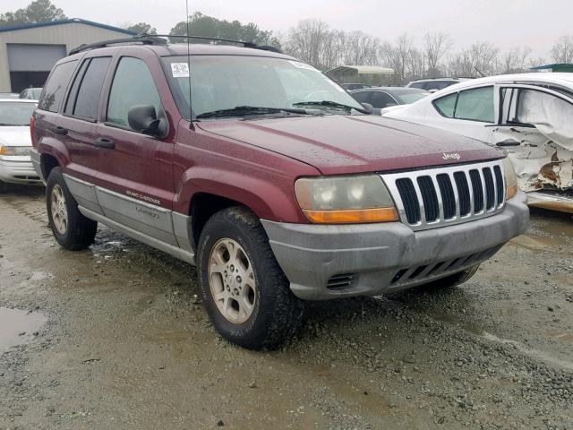 1J4G248S7YC134093 - 2000 JEEP GRAND CHER PURPLE photo 1