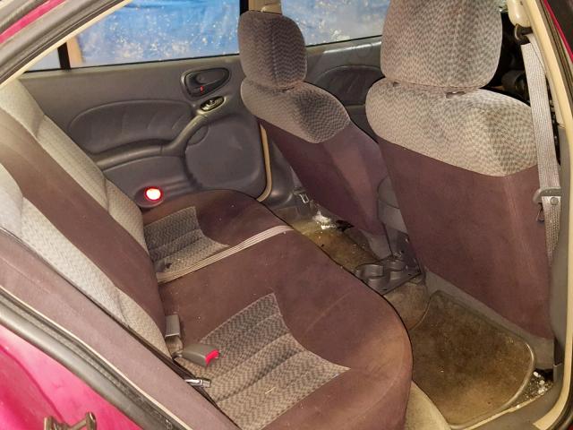 1G2NF52E34M552511 - 2004 PONTIAC GRAND AM S RED photo 6