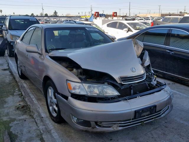 JT8BF28G7Y5098185 - 2000 LEXUS ES 300 BEIGE photo 1