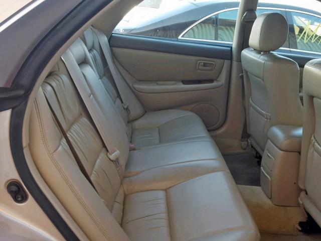 JT8BF28G7Y5098185 - 2000 LEXUS ES 300 BEIGE photo 6