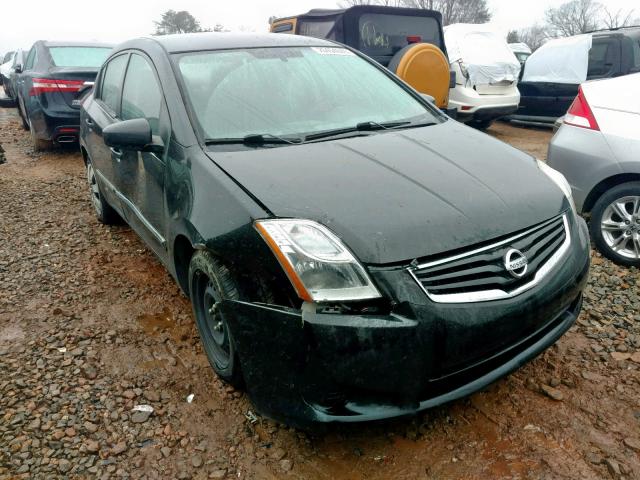 3N1AB6APXCL617445 - 2012 NISSAN SENTRA 2.0 BLACK photo 1