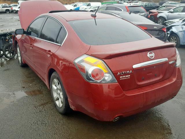 1N4CL21E57C236085 - 2007 NISSAN ALTIMA HYB RED photo 3